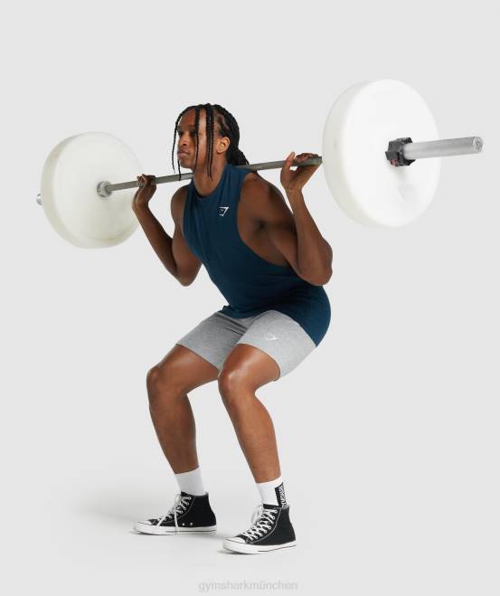 Marine Kleidung Gymshark Männer kritischer 2.0 Drop-Arm-Tank 04P8922