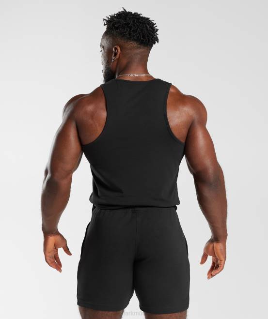 Schwarz Kleidung Gymshark Männer kritischer 2.0-Panzer 04P8924