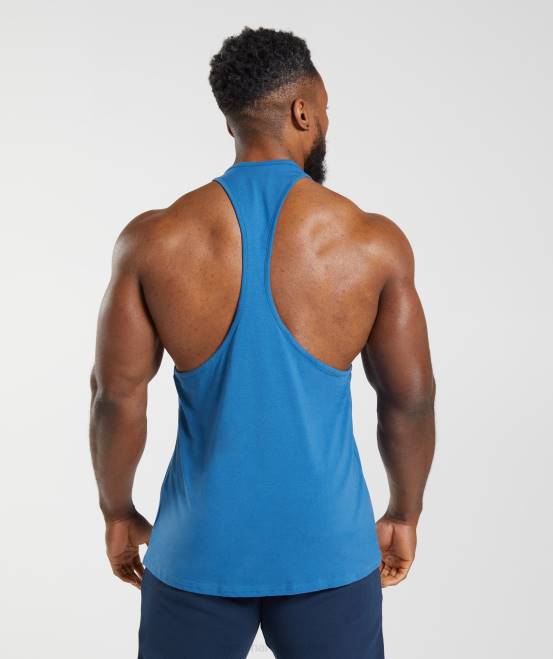 Seeuferblau Kleidung Gymshark Männer Apollo Stringer 04P8978