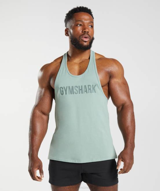 Wüstensalbeigrün Kleidung Gymshark Männer Apollo Stringer 04P8996