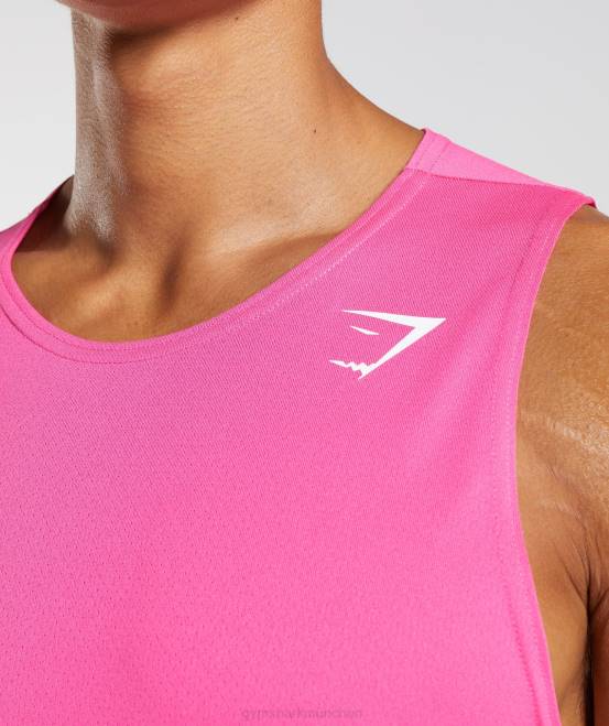 helles Fuchsia Kleidung Gymshark Männer Ankunftstank 04P8957