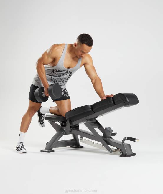hellgrauer Kernmergel Kleidung Gymshark Männer Legacy-Stringer 04P8999