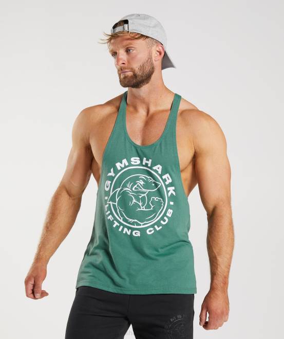 hoya grün Kleidung Gymshark Männer Legacy-Stringer 04P81024