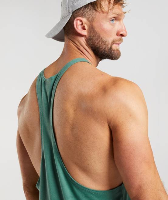 hoya grün Kleidung Gymshark Männer Legacy-Stringer 04P81024