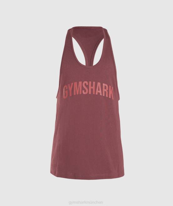 kirschbraun Kleidung Gymshark Männer Power-Stringer 04P81003