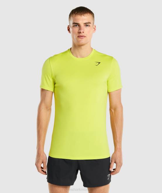 Gelb Kleidung Gymshark Männer Ankunfts-T-Shirt 04P8738