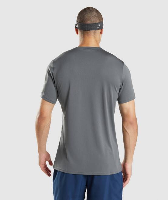 Holzkohle Kleidung Gymshark Männer Ankunfts-T-Shirt 04P8743
