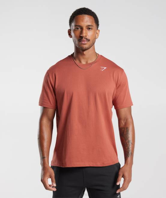 Kakirot (ausverkauft) Kleidung Gymshark Männer T-Shirt mit Wappen 04P8770