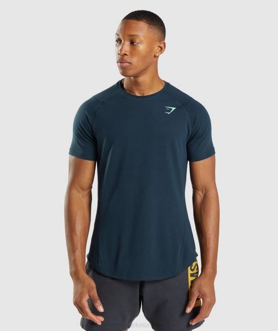 Marine Kleidung Gymshark Männer auffälliges T-Shirt 04P8706
