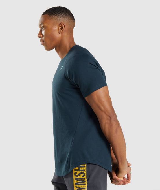 Marine Kleidung Gymshark Männer auffälliges T-Shirt 04P8706
