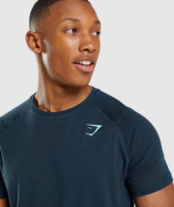 Marine Kleidung Gymshark Männer auffälliges T-Shirt 04P8706