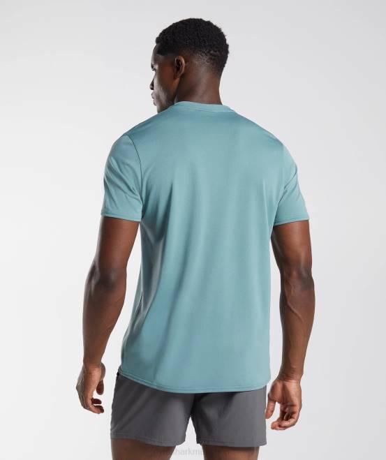 donnerblau Kleidung Gymshark Männer Ankunfts-T-Shirt 04P8763