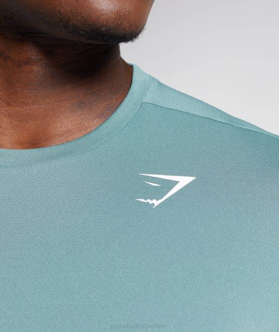 donnerblau Kleidung Gymshark Männer Ankunfts-T-Shirt 04P8763