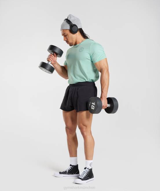 wassergrün Kleidung Gymshark Männer Legacy-T-Shirt 04P8766