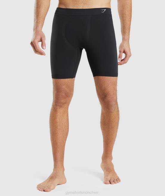 schwarz/hellgrau Kleidung Gymshark Männer Hybrid-Boxer 04P81044