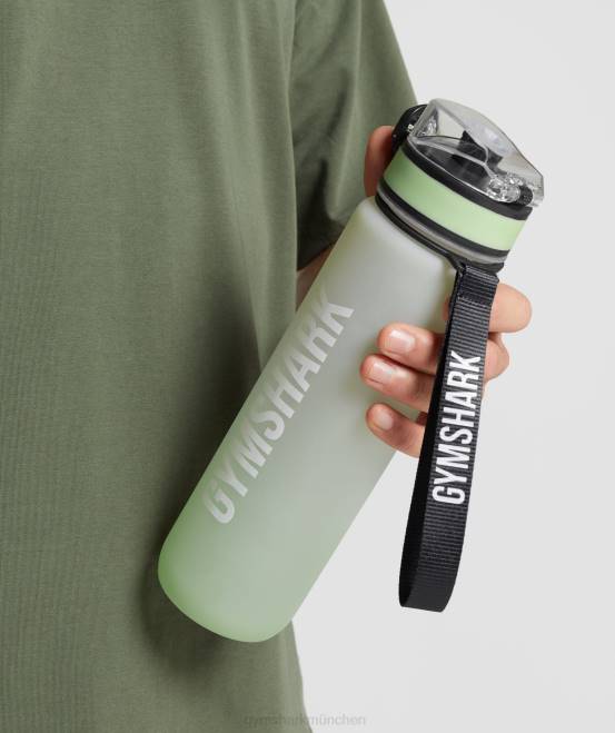 Floragrün/Wüstensalbeigrün Zubehör Gymshark unisex Sportflasche 04P81118