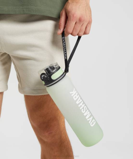 Floragrün/Wüstensalbeigrün Zubehör Gymshark unisex Sportflasche 04P81118