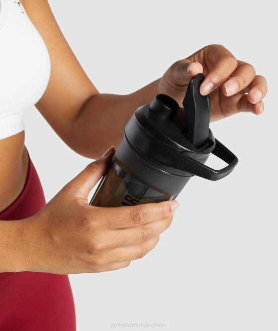 Schwarz Zubehör Gymshark unisex 14-Unzen-Shaker-Flasche 04P81114