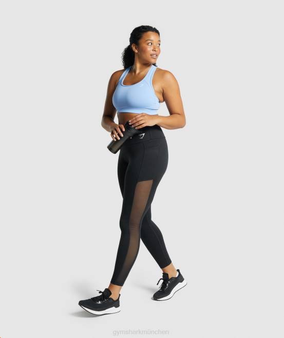 Schwarz Zubehör Gymshark unisex Shaker-Flasche 04P81116