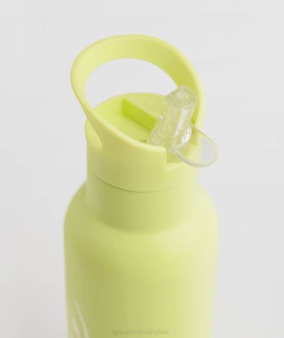 Seetang grün Zubehör Gymshark unisex Whitney-Strohflasche 04P81119