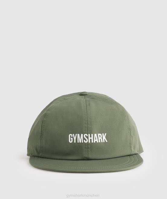 Kernolive Zubehör Gymshark unisex Kappe mit flachem Schirm 04P81135