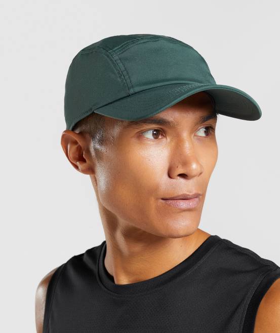 Obsidiangrün Zubehör Gymshark unisex 5-Panel-Kappe mit Logo 04P81131