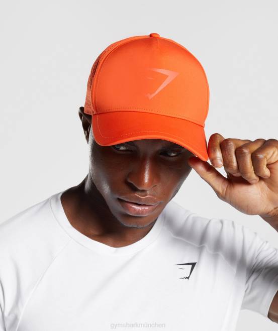 Pfeffer rot Zubehör Gymshark unisex Mesh-Trucker 04P81133