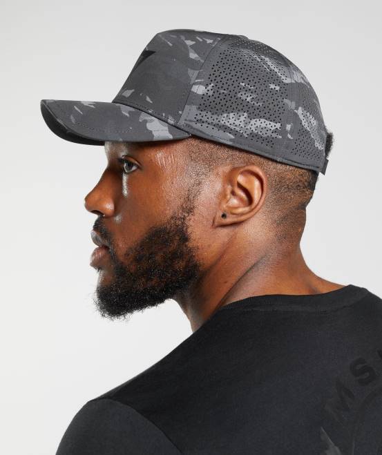 Schwarz Zubehör Gymshark unisex Mesh-Trucker 04P81129
