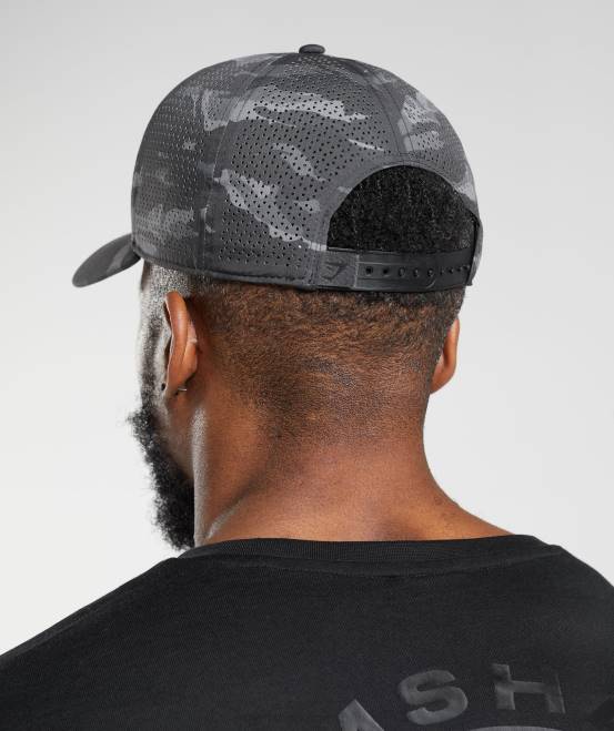 Schwarz Zubehör Gymshark unisex Mesh-Trucker 04P81129