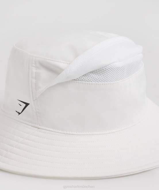 Weiß Zubehör Gymshark unisex Fischerhut 04P81137