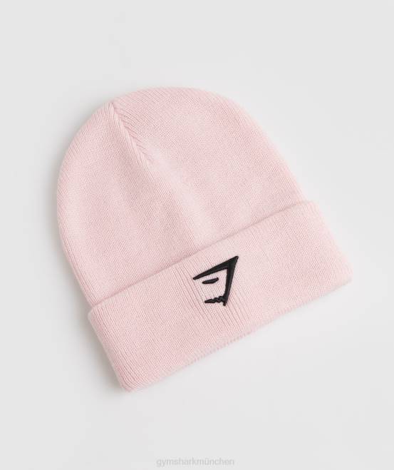 süßes Rosa Zubehör Gymshark unisex Haifischkopf-Mütze 04P81143