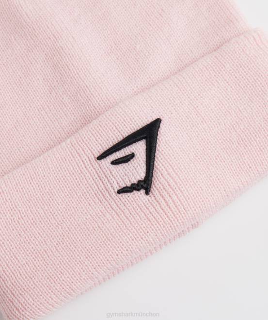 süßes Rosa Zubehör Gymshark unisex Haifischkopf-Mütze 04P81143