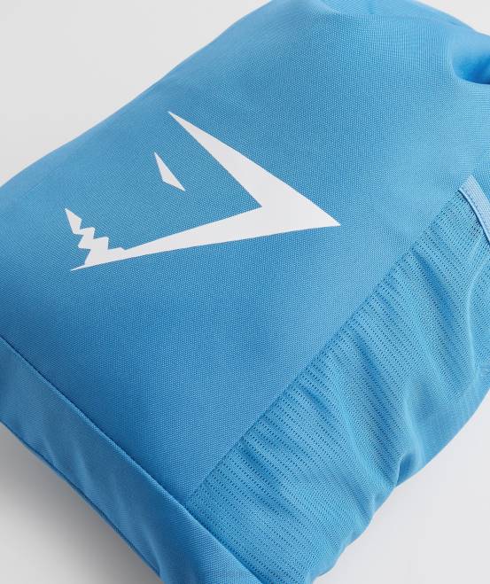 Küstenblau Zubehör Gymshark unisex Sharkhead-Turnbeutel 04P81069