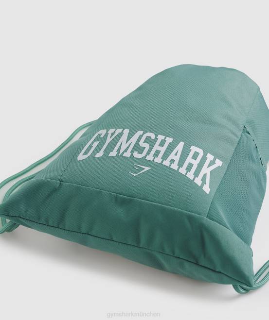 Tinte blaugrün (ausverkauft) Zubehör Gymshark unisex College-Turnbeutel 04P81071