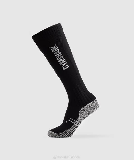 Schwarz Zubehör Gymshark unisex Gewichthebersocken 04P81097