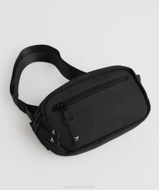 Schwarz Zubehör Gymshark unisex Alltags-Hüfttasche 04P81074