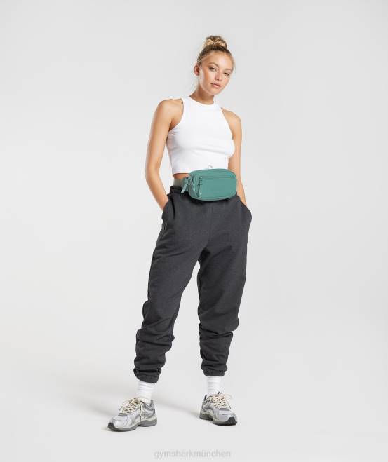 Tinte blaugrün Zubehör Gymshark unisex Alltags-Hüfttasche 04P81079