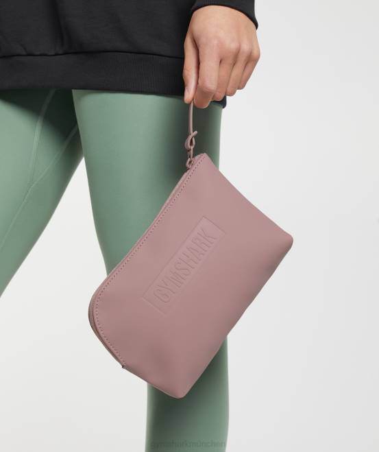 staubiges Kastanienbraun Zubehör Gymshark unisex Kulturbeutel für jeden Tag 04P81076